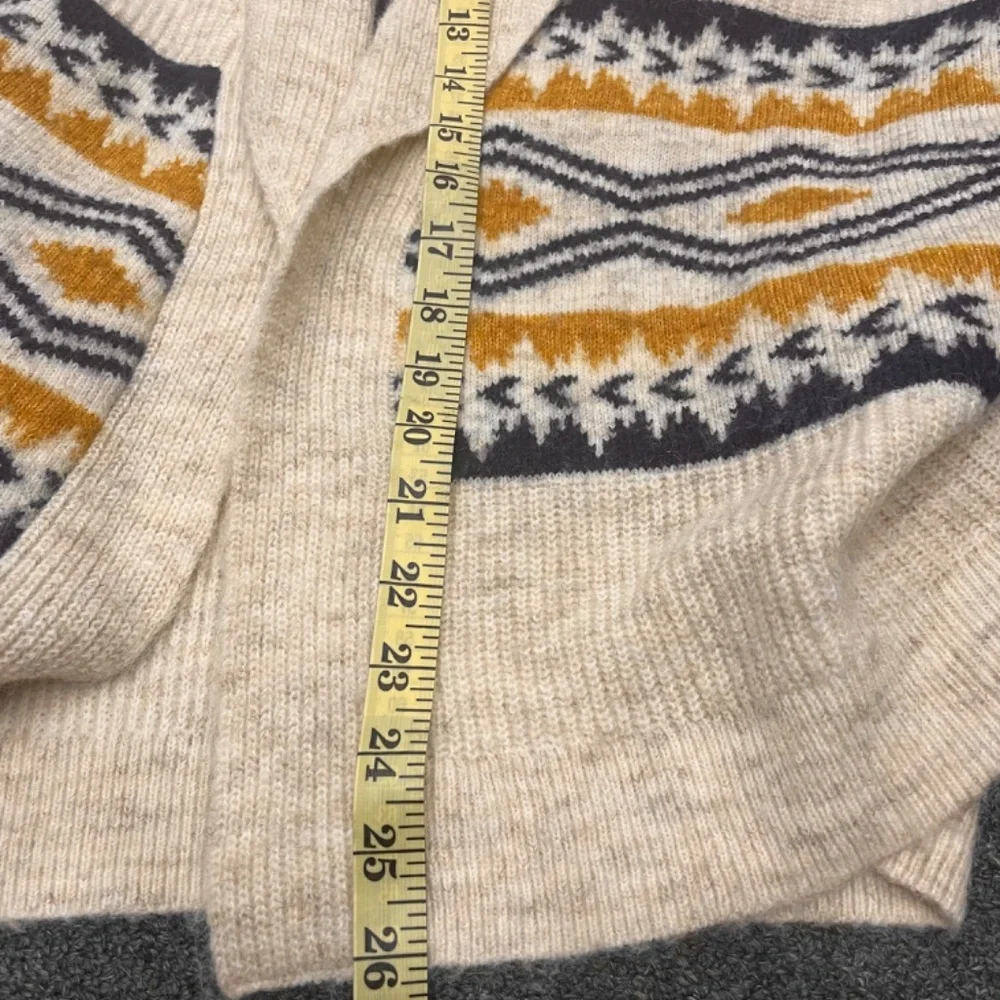 $119 Lucky Brand Wool Shawl Collar Open Front Cardigan Women’ Size M - Picture 15 of 16